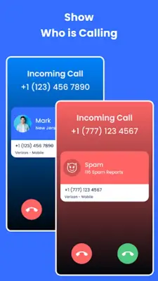 Caller ID android App screenshot 2